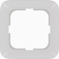 Cadre de recouvrement Bush Jaeger 1 simple blanc Bush Jaeger 4692205