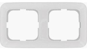 Cadre de couverture Bush Jaeger 2 fois blanc Bush Jaeger 4692225