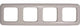 Cadre de couverture Bush Jaeger 4 fois crème Bush Jaeger 4692260