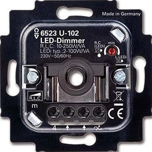 Variateur LED encastrable Bush Jaeger 2-100 watts Bush Jaeger 4691160