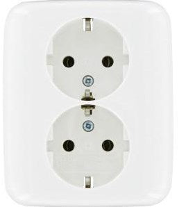 Bush jaeger prise murale double blanc ra bush j. 4691842