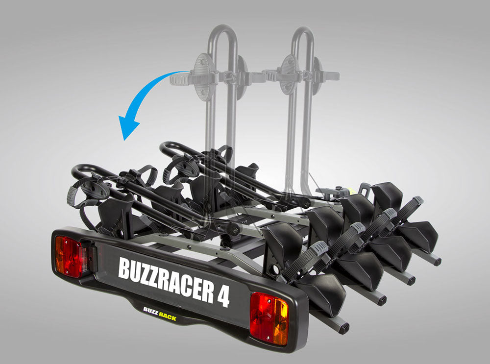 Buzzrack buzzracer 4 - porte-vélos