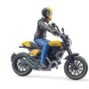 Bruder Motor Ducati Scrambler avec conducteur