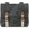 Basil Bohème Sac double pour vélo - Noir - 35L - Imperméable - Cuir artificiel Détails