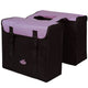 Greenlands Double bag, noir-violet. taille 38x34x13cm. capacité 35L