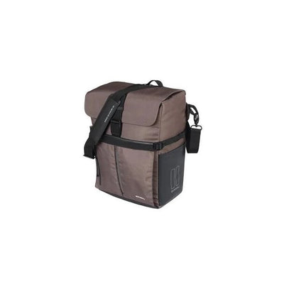Sac à bicycle de basilic Déplacez les goujons Mik 14 litres 14 x 24 x 34 cm bruns