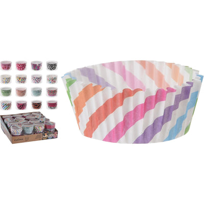 Papier de forme de gâteau 16 Assorti