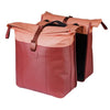 Sacoche de vélo double Basil vive mik 28-35l 14 x 30 x 38 cm - rose bordeaux