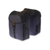 Basil Miles Sacoche double pour vélo, étanche, système Universal Bridge, 34L, noir anthracite
