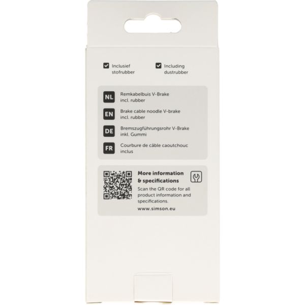 Tube de câble de frein Simson V-brake incl. caoutchouc