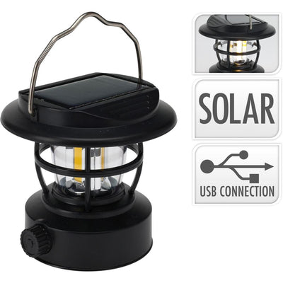 Lampe de camping Redcliffs solaire rechargeable USB
