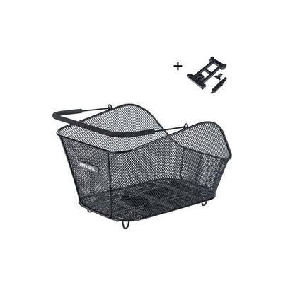 Icône du panier de basilic M Mik Fine Meshed Steel Black