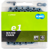 Chaîne Kmc e1 ept 110l mono vitesse argent ciré