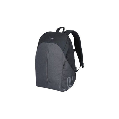 Basil B-Safe Commuter Nordlicht - sac à dos compact pour vélo électrique - 13L - noir