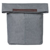 Basil sac city shopper gris | crochets micro | 16l