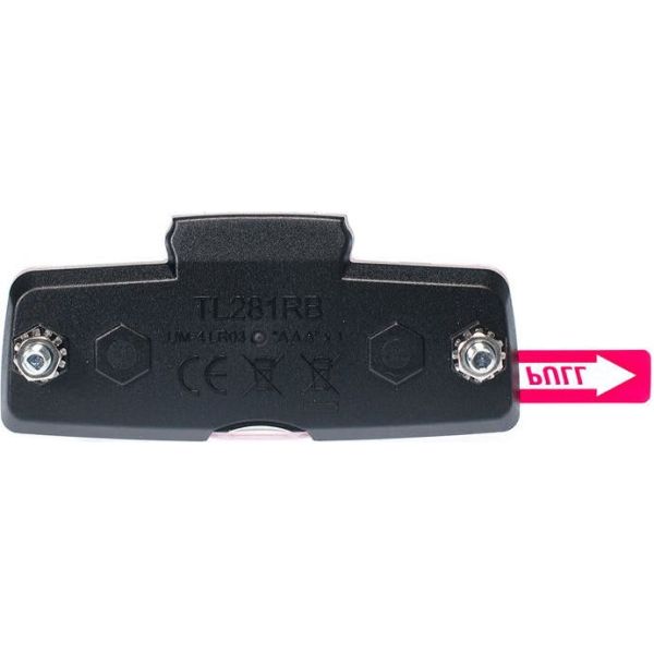 feu arrière Bloc led batterie porte-bagages rouge