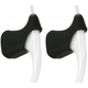 caoutchoucs de levier de frein Clc4s noir 7 cm 2 pcs