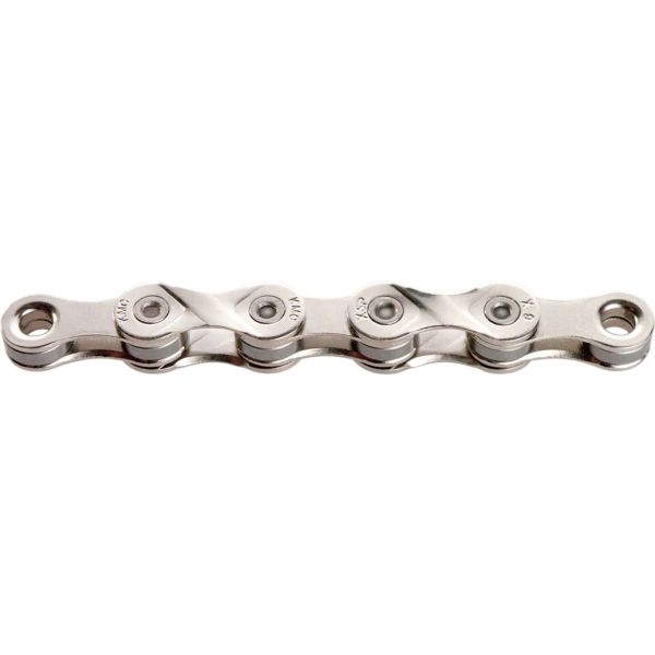 KMC Bicycle Chain X9 Silver 114 Liens