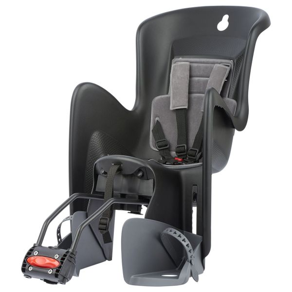 Polisport Child siège derrière Bilby Maxi RS Cadre Confirmation Black