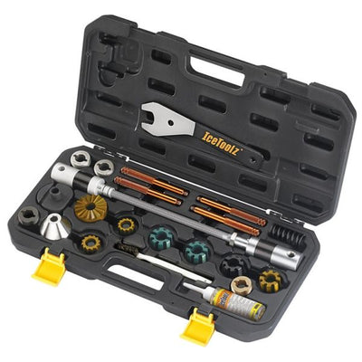 Kit alésoir, taraudage et fraisage IceToolz Xpert E185