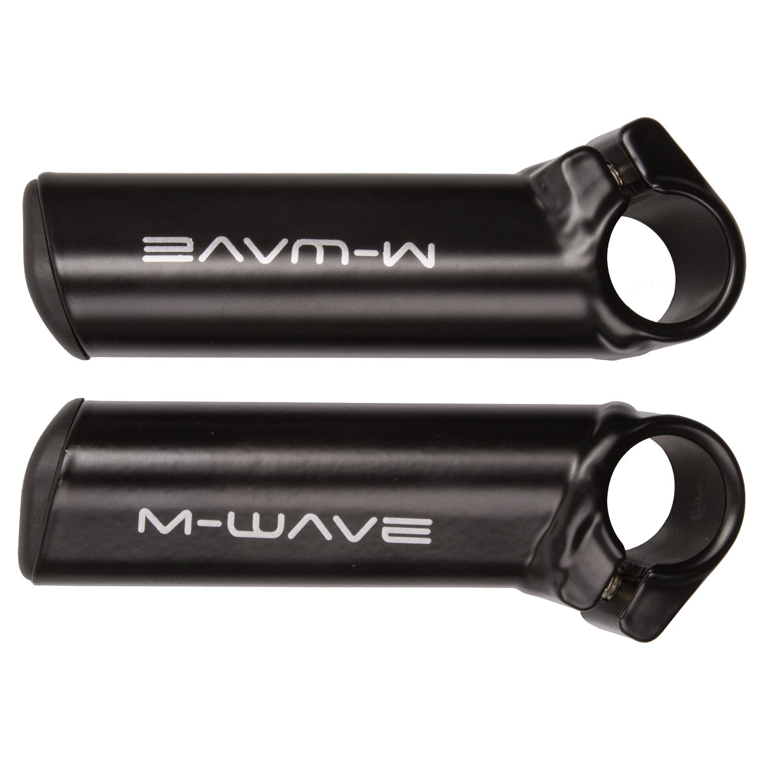 M-Wave Aluminium Bar - Fends 10 cm - Cortre, court - Matt Black