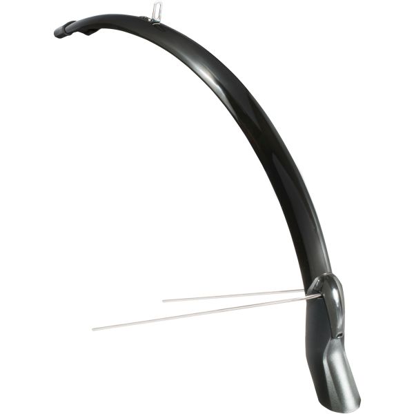 Jeu de garde-boue Eurofender Scatto 28 x 51 mm - noir