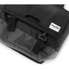 Sac à vélo double à l'épreuve urbaine 55L Green noir - RPET recyclé