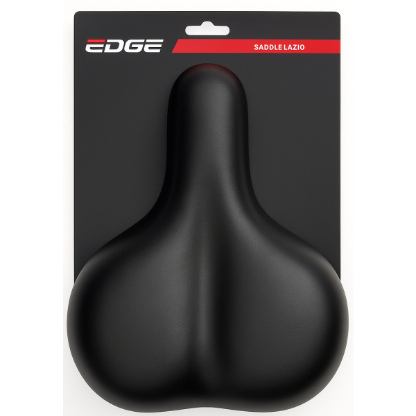 Selle de vélo de bord lazio noir