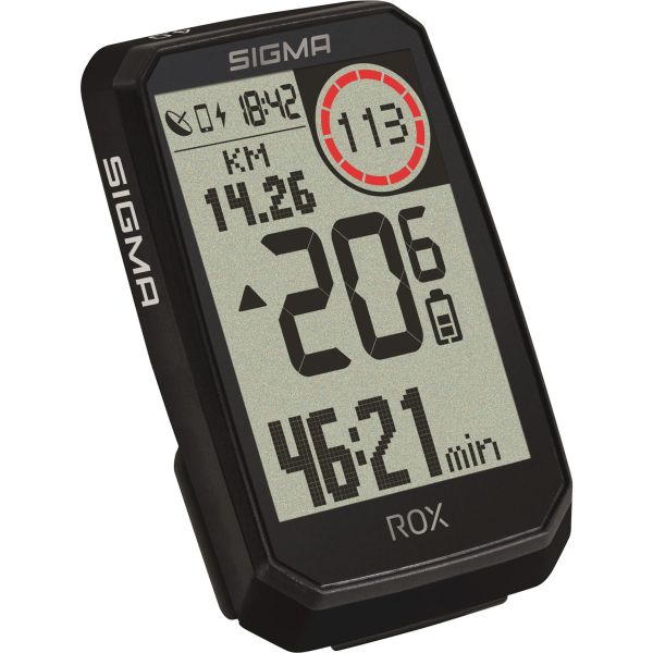 Sigma Bicycle Computer Rox 4.0 Endurance Black