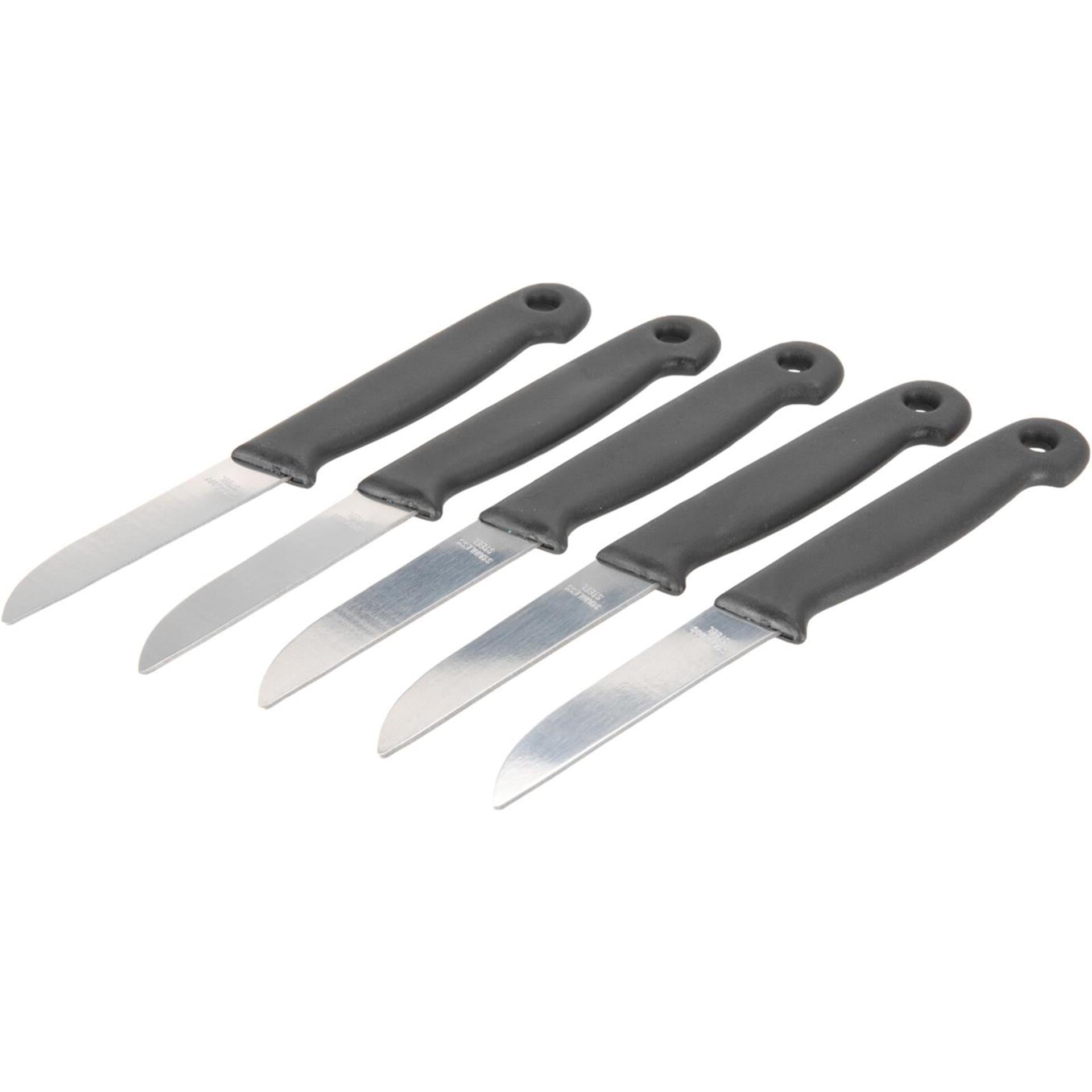 Excellent ensemble de couteaux à éplucher pour articles ménagers, 5 pièces