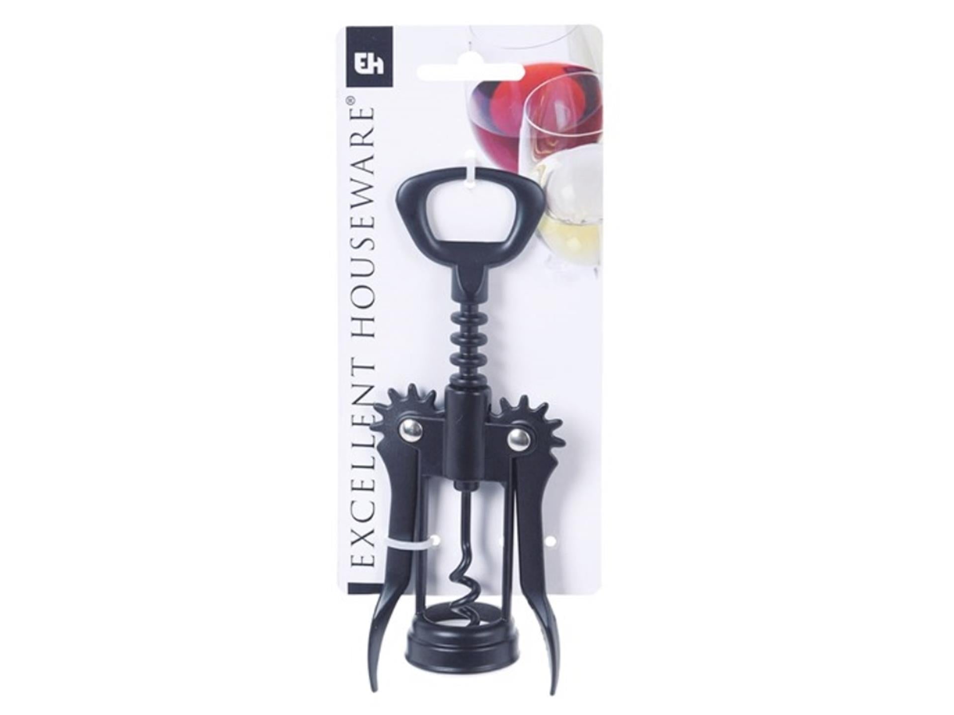 Excellent tire-bouchon en zinc 16,5x6,5cm noir