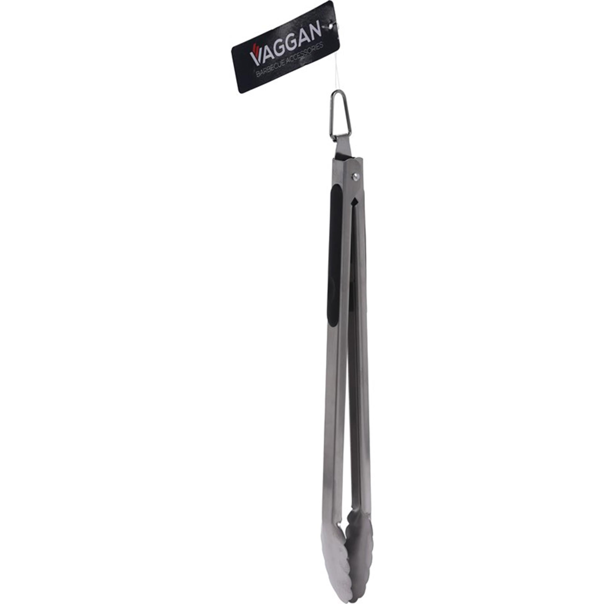 Pince à barbecue BBQ en acier inoxydable 40x2,5cm