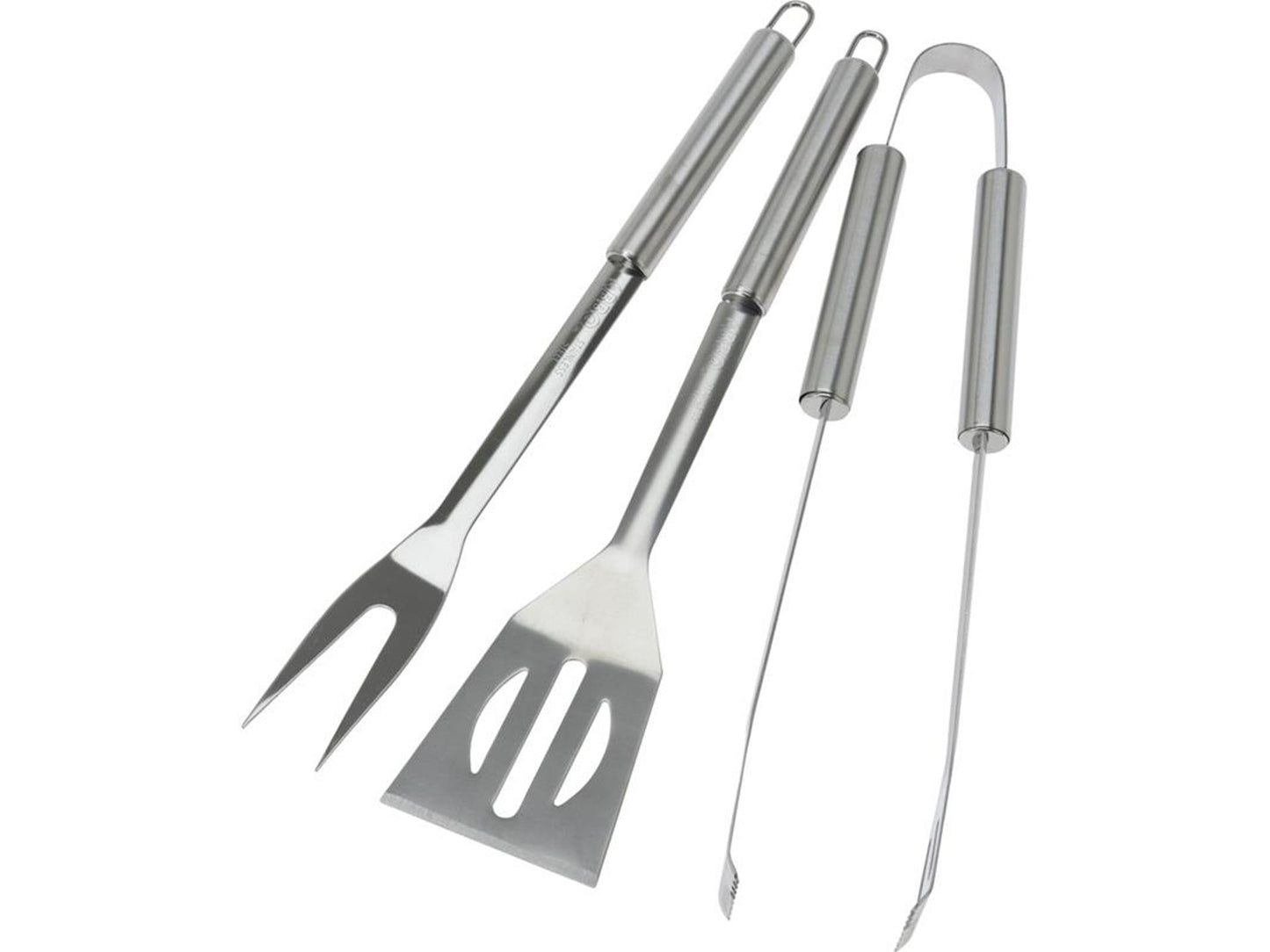 Ensemble d'outils pour barbecue 3 pièces en acier inoxydable