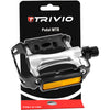 Trivio - Pédales VTT profil bas noir