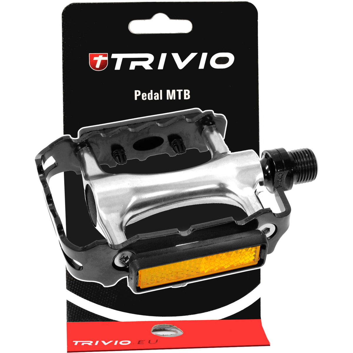 Trivio - Pédales VTT profil bas noir