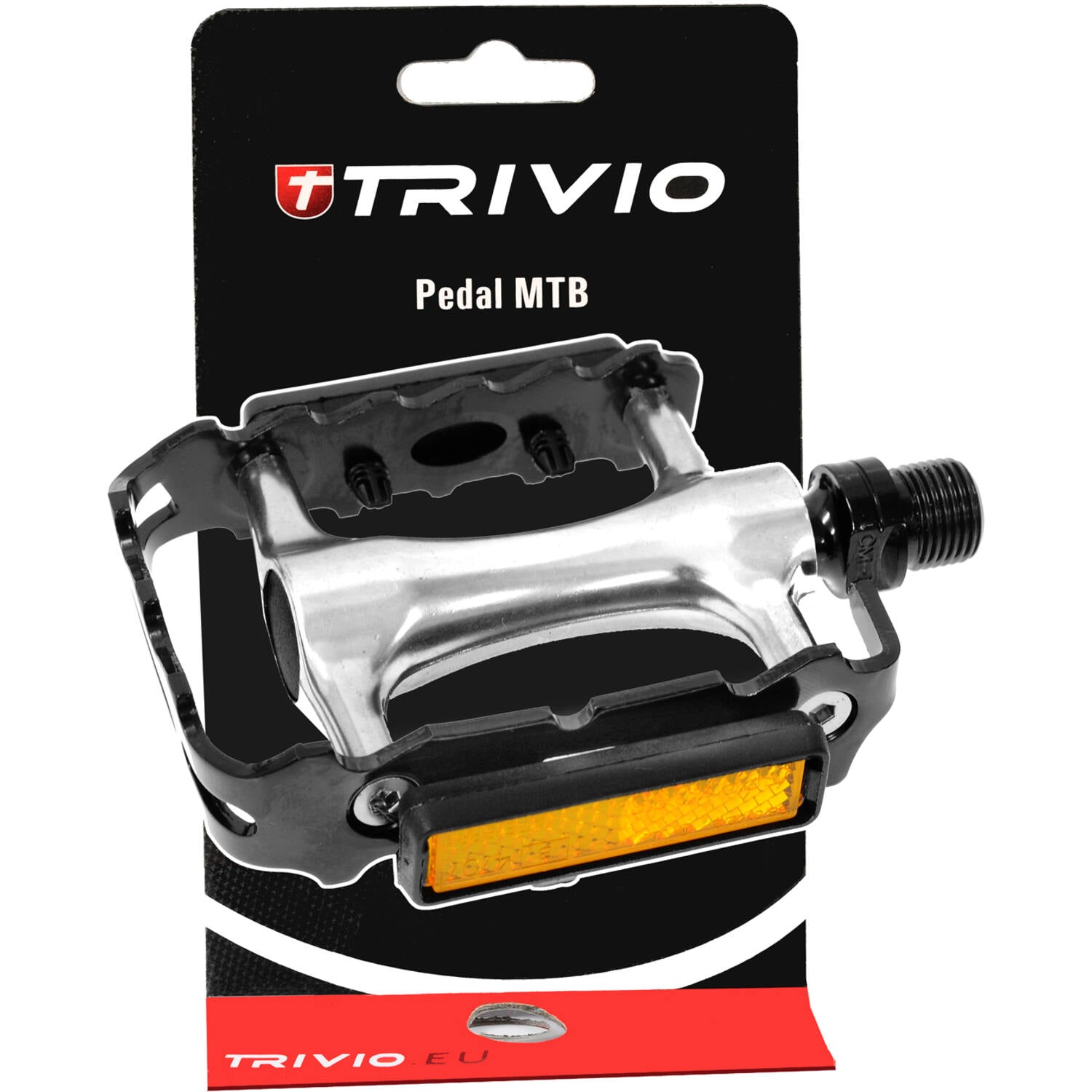 Trivio - Pédales VTT profil bas noir