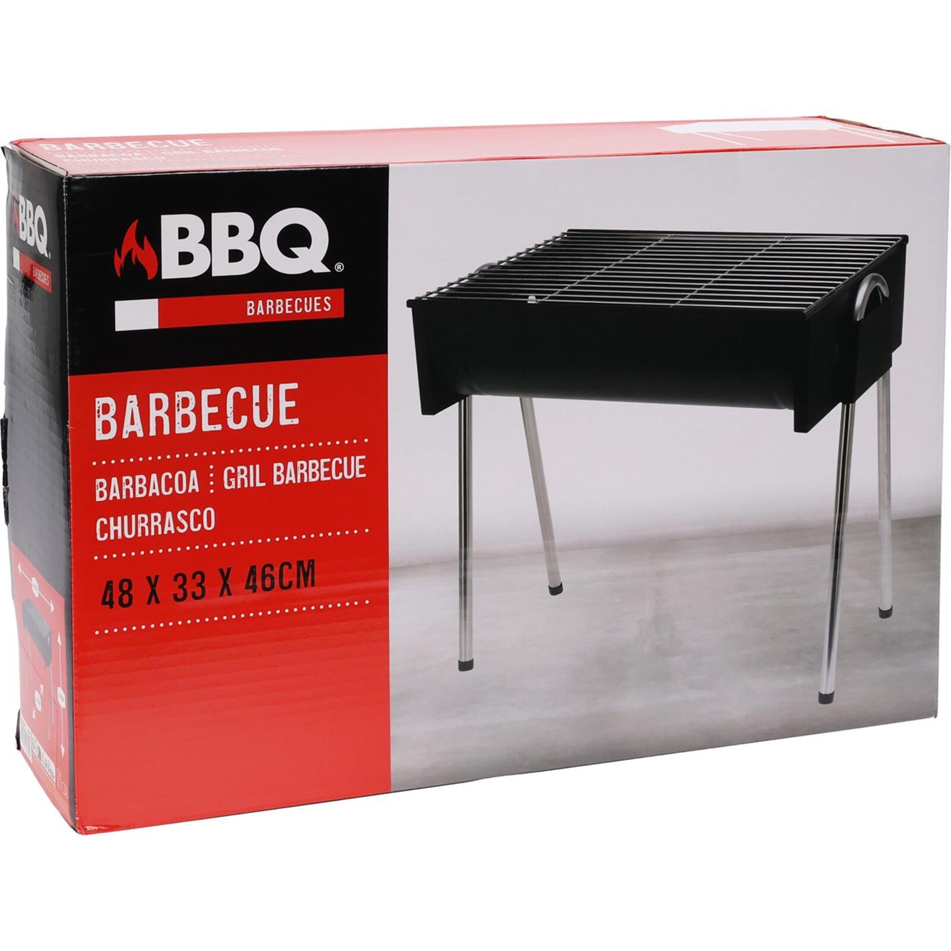 BBQ facile à assembler 48x33x46cm