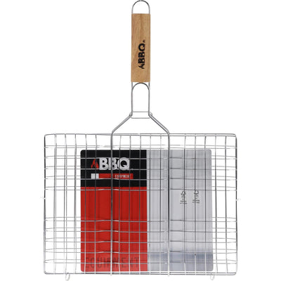 Support de barbecue en bois