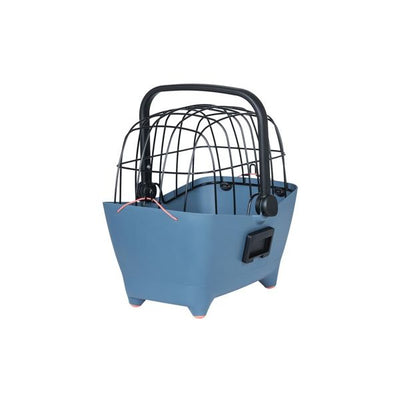 Basil Buddy KF - panier à vélo pour chien - avant - denim délavé