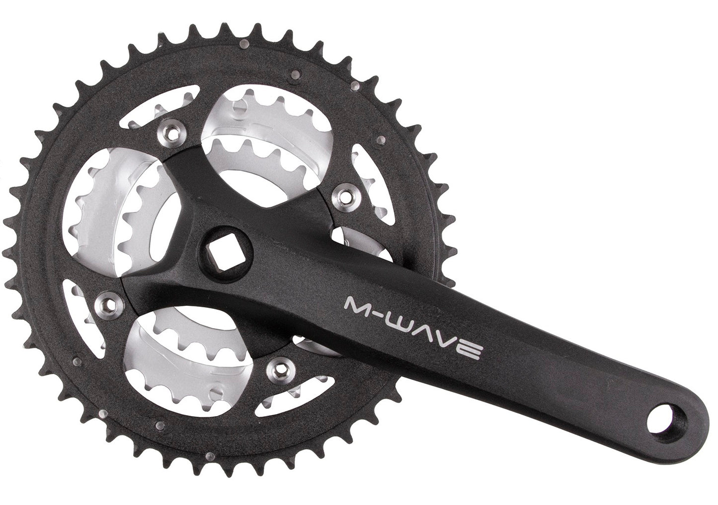 Pédalier M-wave 22 32 44t 170mm 8-9 vitesses noir
