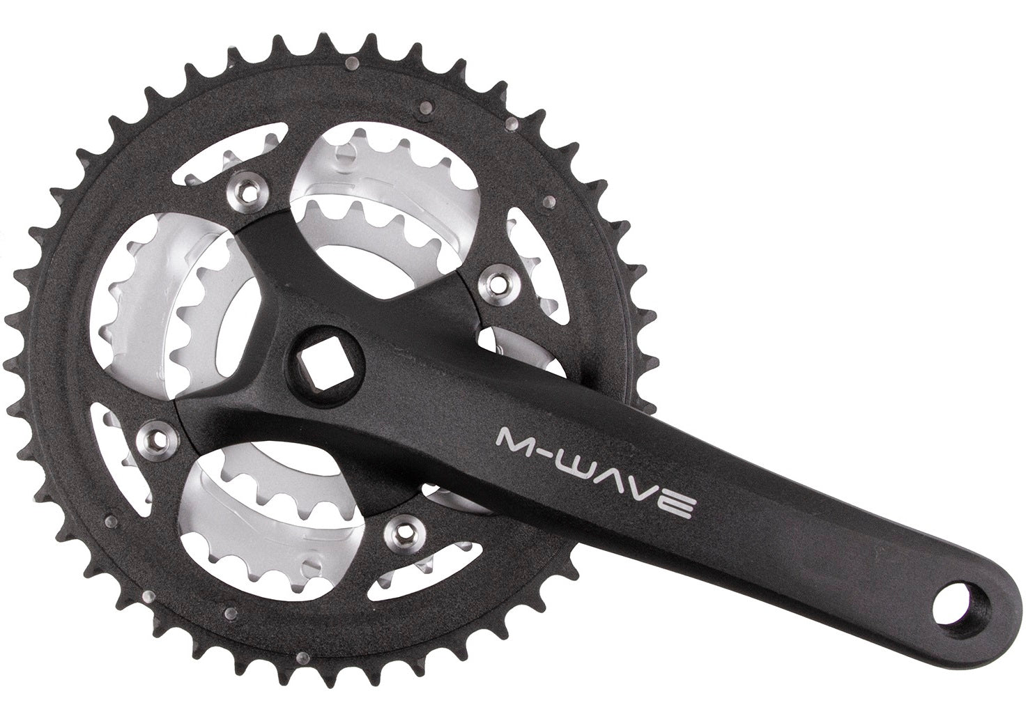 Pédalier M-wave 22 32 44t 170mm 8-9 vitesses noir