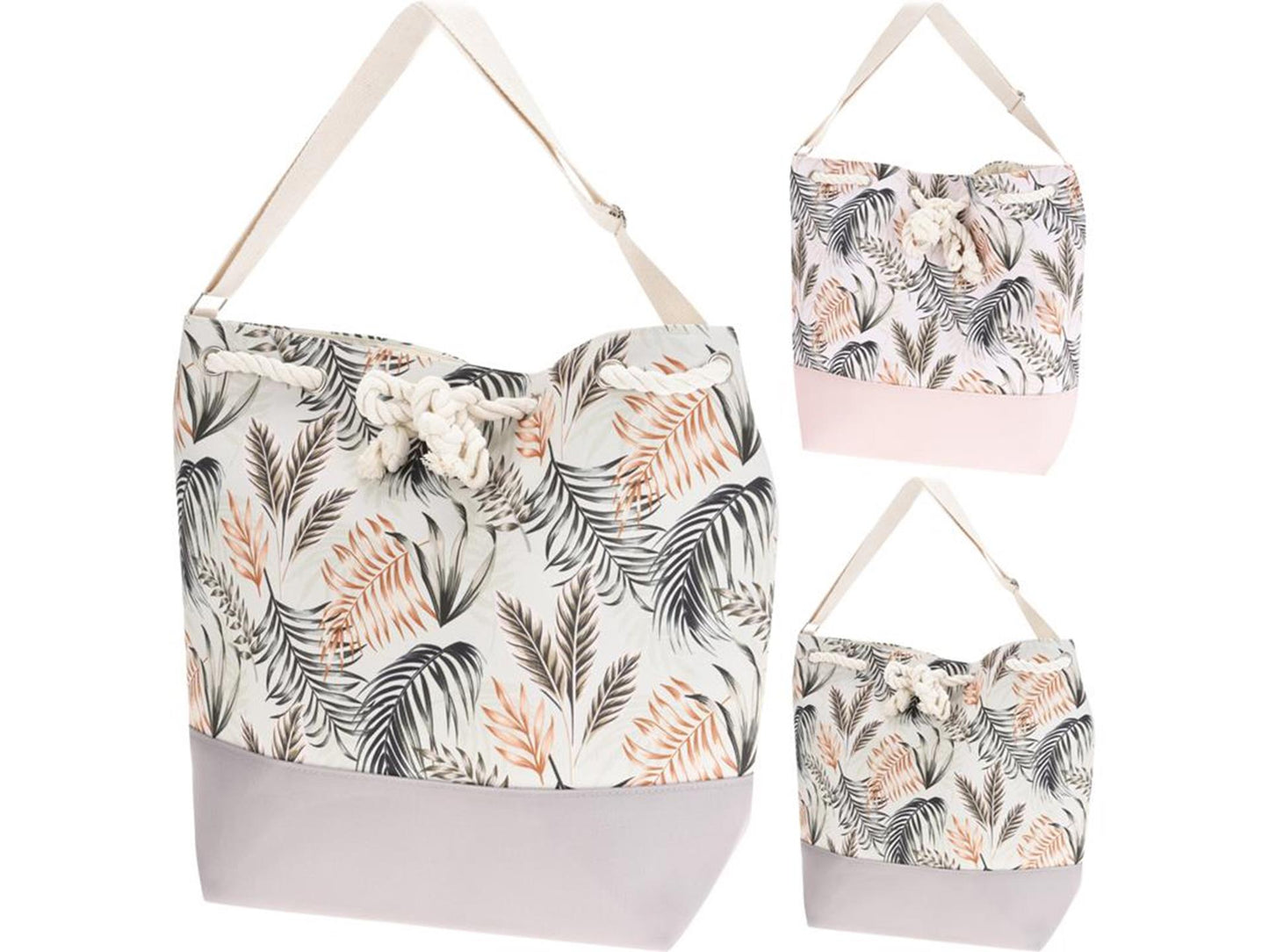 Sac de plage style maison 53,5x43,5cm