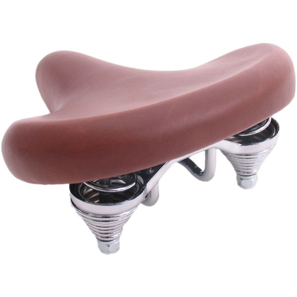 Vélo pour enfants avec transport de selle 20-22 - marron