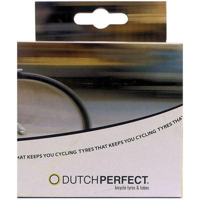DutchPerfect Inner Tube Dutch Perfect Fatbike 20 x 4,00 40-540 mm AV Bent 45 ° noir