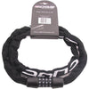 Antivol chaîne avec code Edge Web Racer 90cm - noir