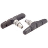 Plaquettes de frein M70T4 V-freinage en caoutchouc noir argent noir