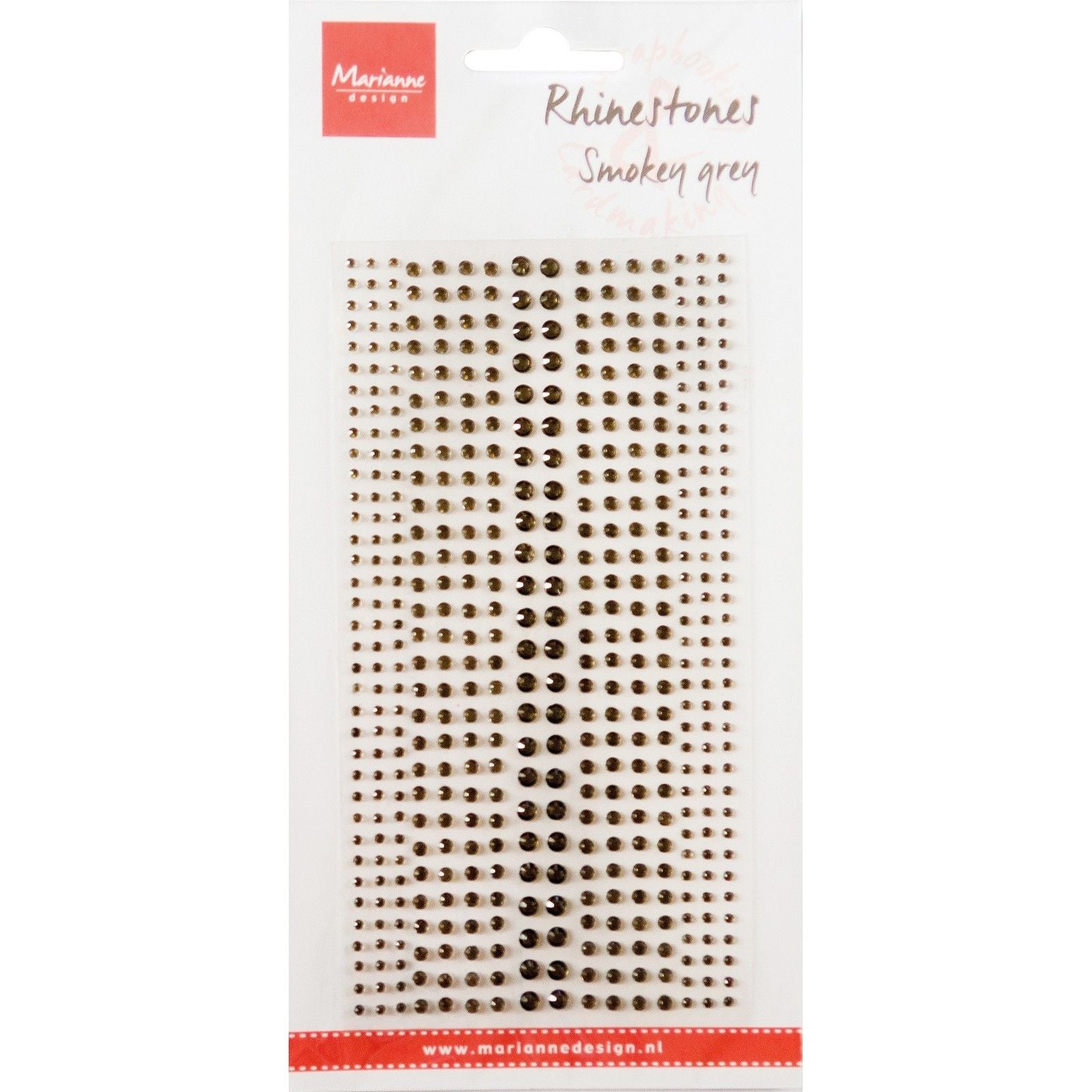 Marianne design • strass gris fumé