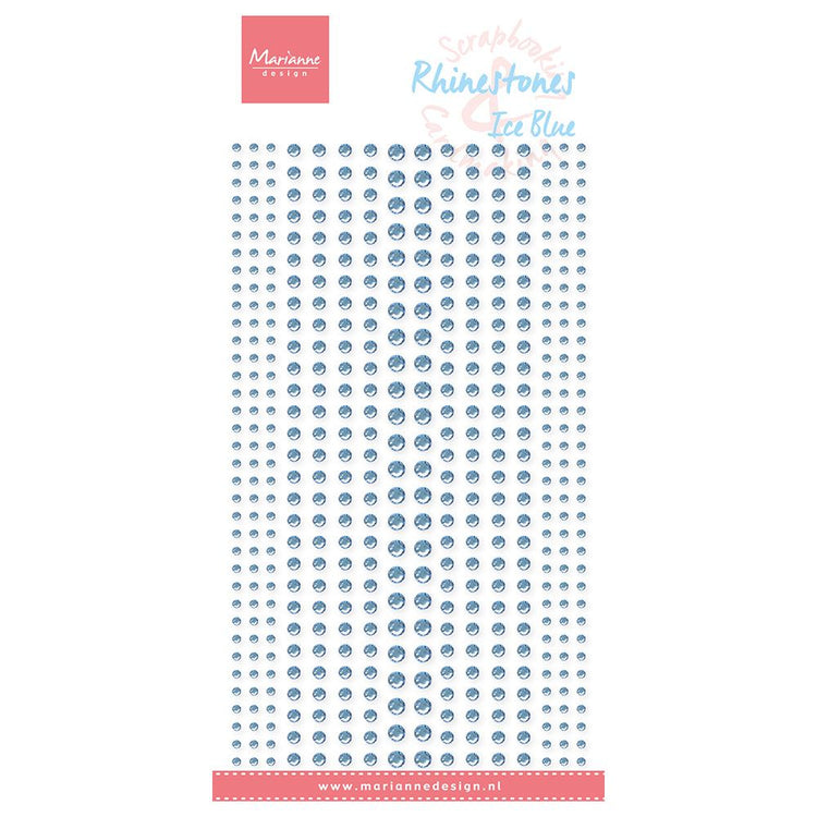Marianne design • strass bleu glacier