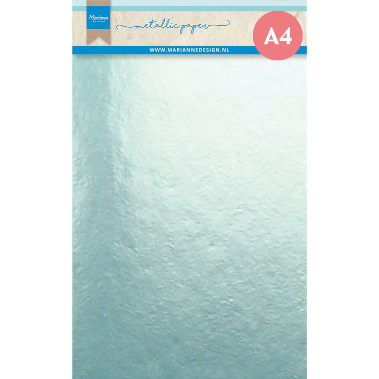 Marianne design • décorations papier métallisé a4 menthe