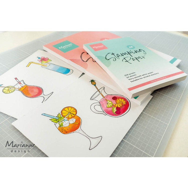 Marianne design • papier tampon a5